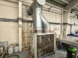 a large machine that is in the middle of a room