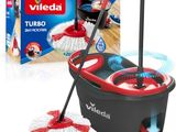 Ensemble balai à franges et seau Vileda Turbo