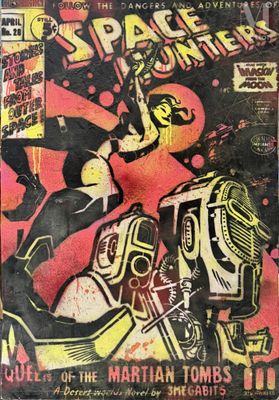 la couverture d'une bande dessinée représentant un homme à moto