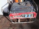 an image of a portable generator in a garage