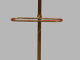 an image of a coat rack with a coat hanger on it