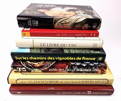 VINS – Bibliothèque / Ensemble de 7 volumes consacrés aux vi…