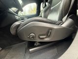 a car seat in the back of a car