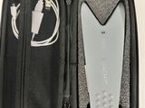 a black case with a remote control inside of it