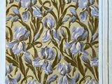 une image représentant un tableau représentant un papier peint orné de fleurs