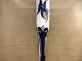 a picture of a baseball bat with a design on it