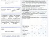 a close up of a sheet of paper with information on it
