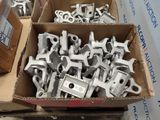 a box full of metal parts sitting on top of a table