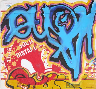 Quik, Lin Felton dit (né en 1958) Sans titre Technique mixte…