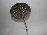 a shower head that is connected to a shower hose