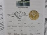 a picture of a brochure with a picture of a diamond on it