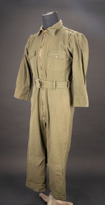Combinaison de vol USAAF. En tissu coton kaki.