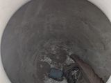 a picture of a toilet bowl with the lid down