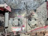 a close up of the front end of a jeep