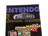 a magazine with a picture of a video game on it