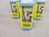 three bottles of karcher universal floor sealer sitting on a table