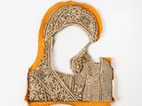 an image of a piece of cloth with a woman ' s face on it
