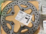 a picture of a motorcycle brake on a table