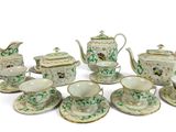 an image of a group of porcelain tea and coffee sets