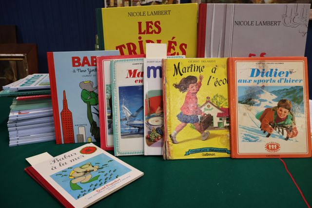 Lot de 33 livres : GILBERT DELAHAYE et MICHEL MARLER : « MARTINE ...