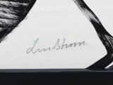 an image of a black and white drawing of a woman ' s legs
