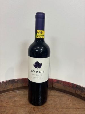 Lot de 12 bouteilles de vin rouge Syrah 2021 Rouquet's Pays d'Oc Celli - Photo 1