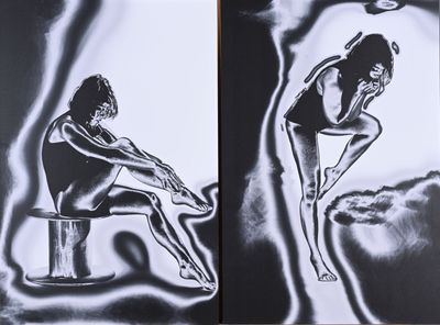 Xavier COLIN (1959-2024) Délicatesse I et II, 2021