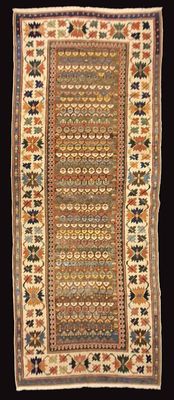 Gendje, Caucase Tapis de couloir noué, début 20ème, laine su…