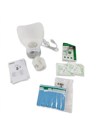 une image représentant un équipement médical installé sur un fond blanc