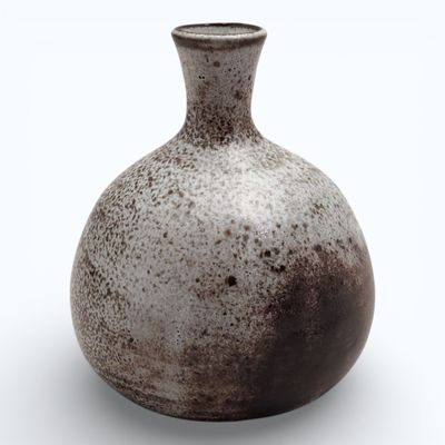 Michel ANASSE (1935-2020) Vase soliflore de forme boule à co…