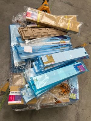 a lot of items that are sitting on the floor