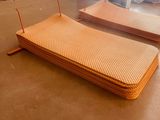 two mattresses that are on the floor in the room