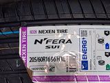 a close up of a tire with a sticker on it