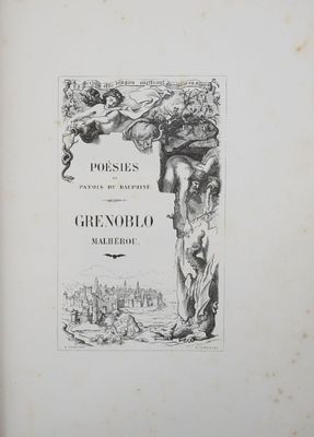 la couverture d'un livre sur laquelle figure le dessin d'un homme sur une croix