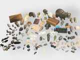 a lot of different items that are on the table
