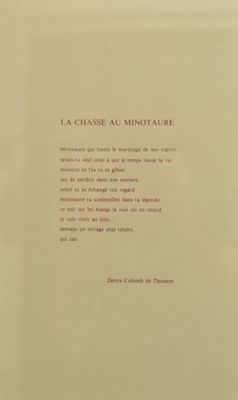 la quatrième de couverture d'un livre sur laquelle figure un poème