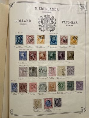 a picture of a book with a lot of stamps on it