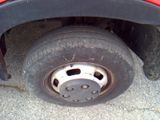 a tire that has been left on the ground