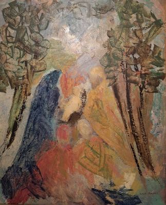 Colette MAUDUIT (XXe siècle) La présentation aux rois mages …