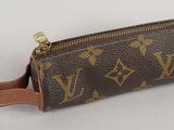 sac de poignet authentique Louis Vuitton en toile Monogram