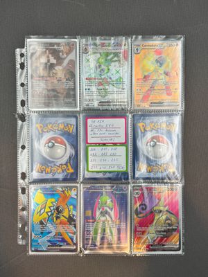 Pokemon : 12 Cartes, A.R., FA., Dresseurs, Ultra Rares, Secr…