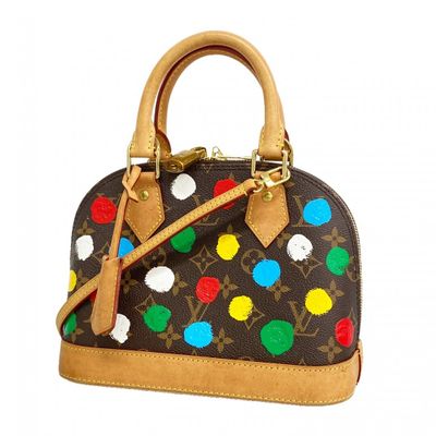 louis vuitton multicolored polka dot mini alma bag