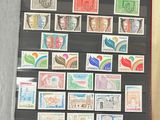 a picture of a book with stamps on it