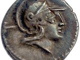 l'image d'une pièce de monnaie sur laquelle figure le portrait d'une femme