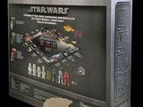 star wars monopoly board game in a box with instructions