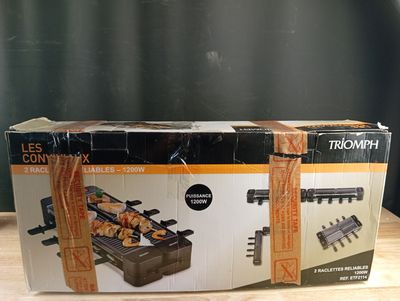 Appareil raclette triomph 1200W