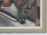 a picture of a painting on the wall of a building