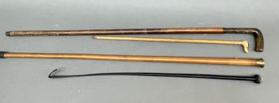 several different types of golf clubs are lined up on a table