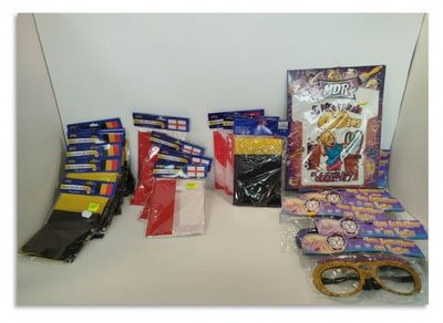 many items that are sitting on the table together