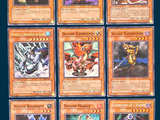 a close up of a bunch of cards on a table